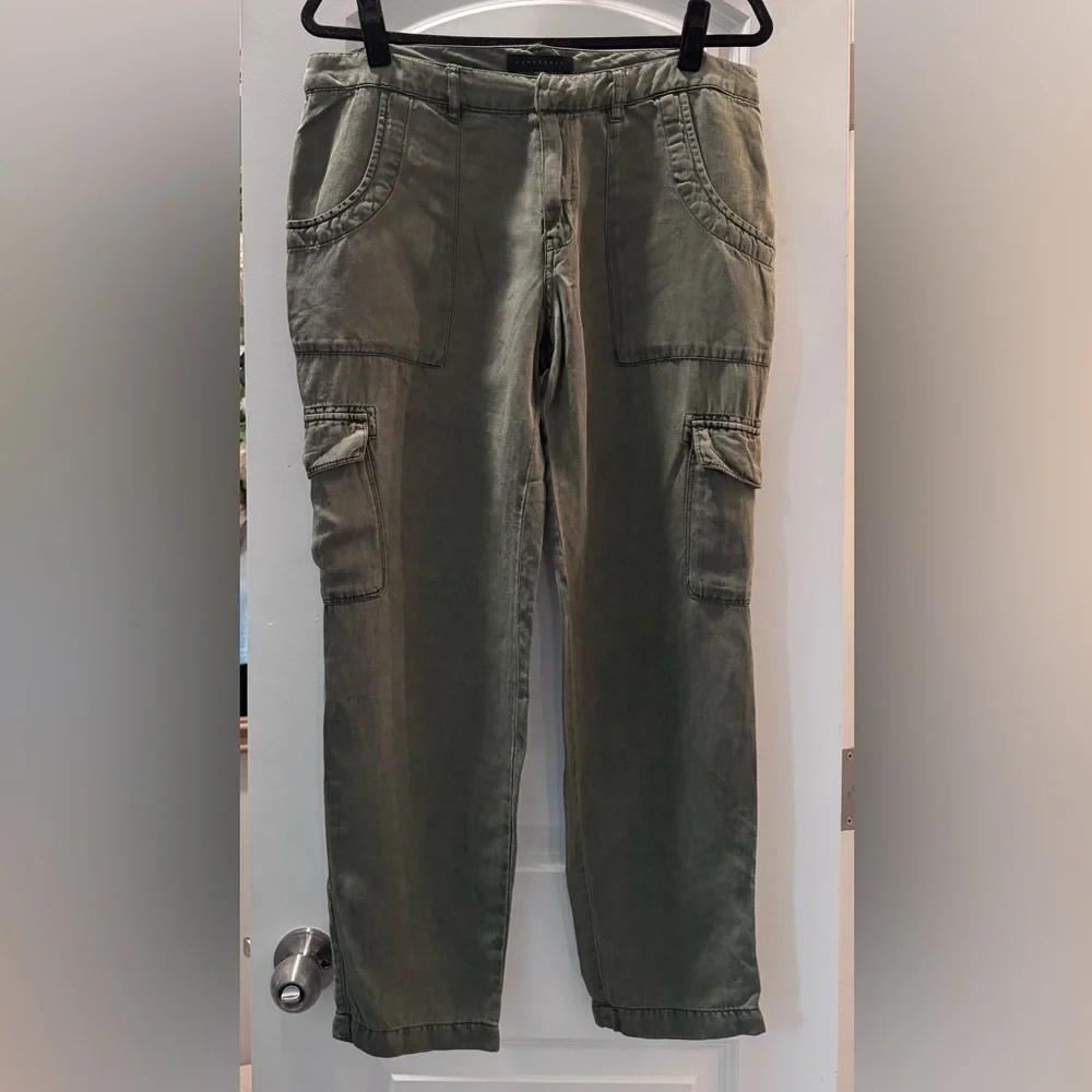 Sanctuary Cargo Wide Leg Standard Rise Utility Pants - Picture 1 of 9